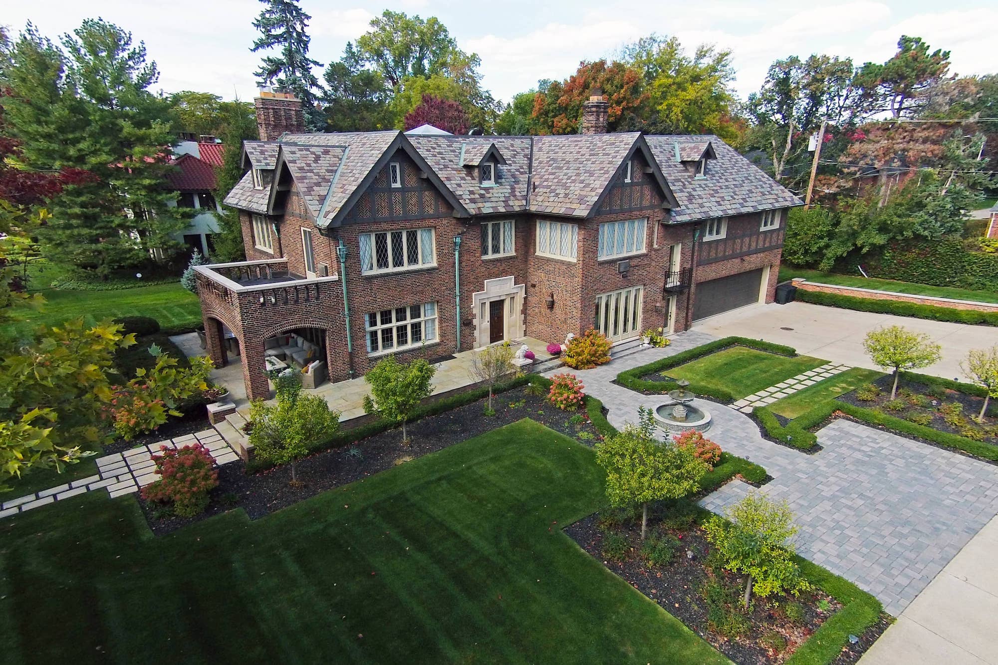 Drone video real estate