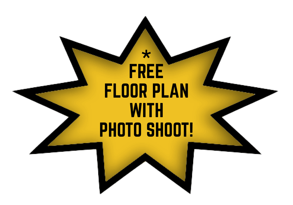 Free floor plan with photo shoot